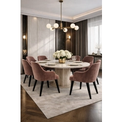 Krzesło tapicerowane Krzesło DELUXE KR-9 Tkanina Hold Me 07